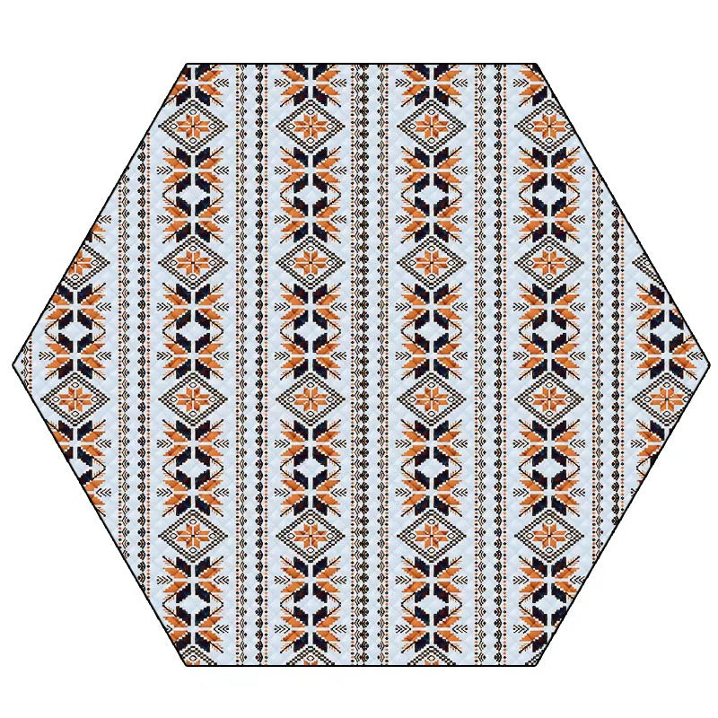 Hexagonal mønster piknikteppe Skanto