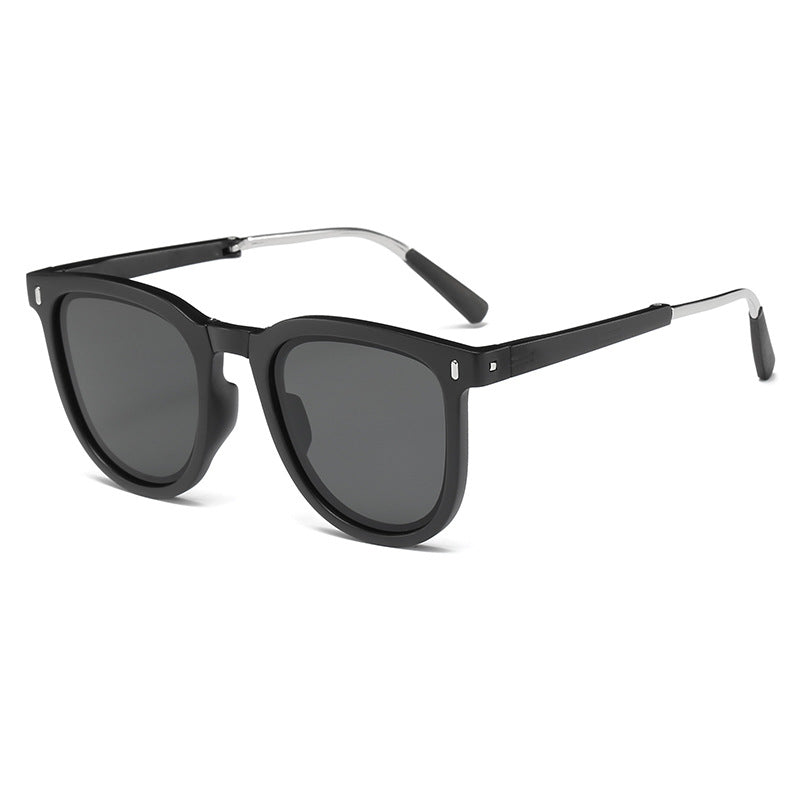 Dame mote solbrille med innovativt skilpaddemønster Skanto