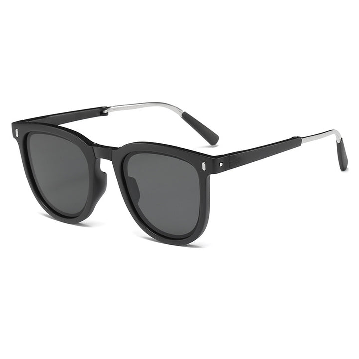 Dame mote solbrille med innovativt skilpaddemønster Skanto