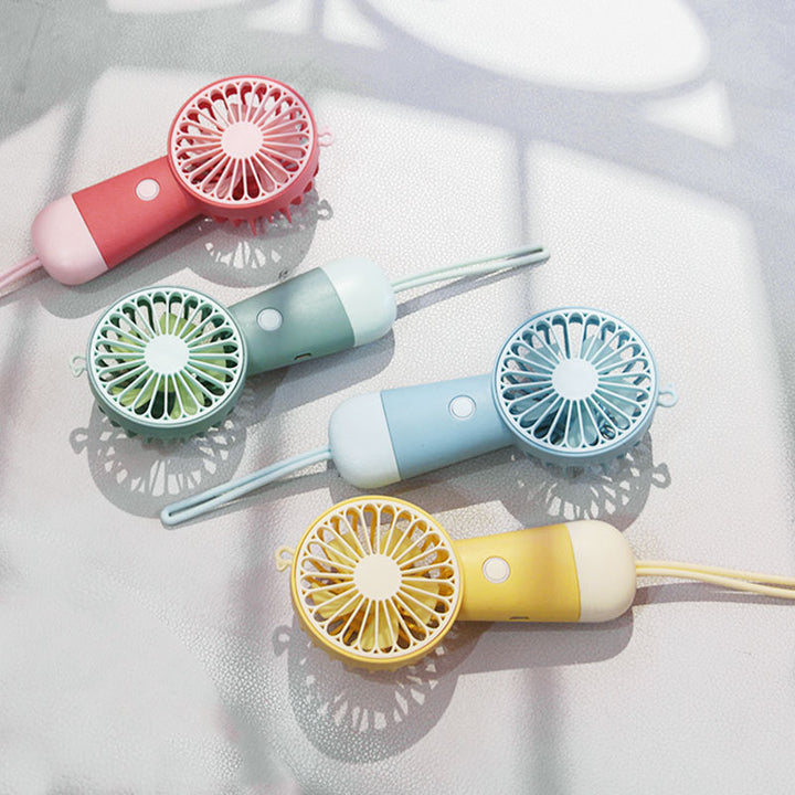 Unisex Bærbar Mini-Vifte med USB-tilkobling og ergonomisk design Skanto
