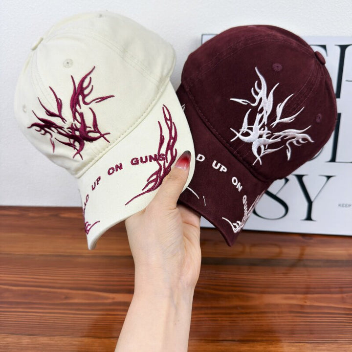 Herre Brodert Grafisk Baseball Caps Skanto