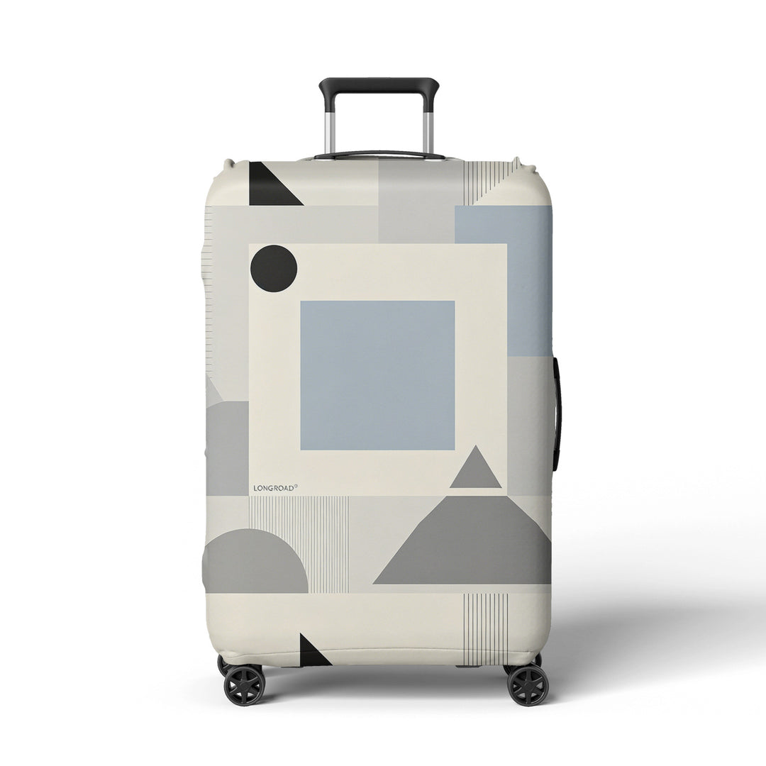 Dame koffertrekk med moderne grafisk design Skanto