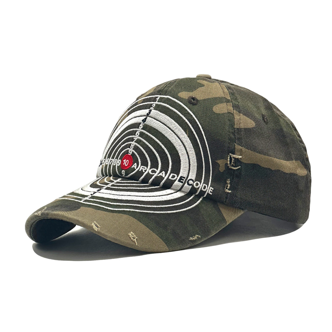 Dame Camouflage Caps med brodert design Skanto