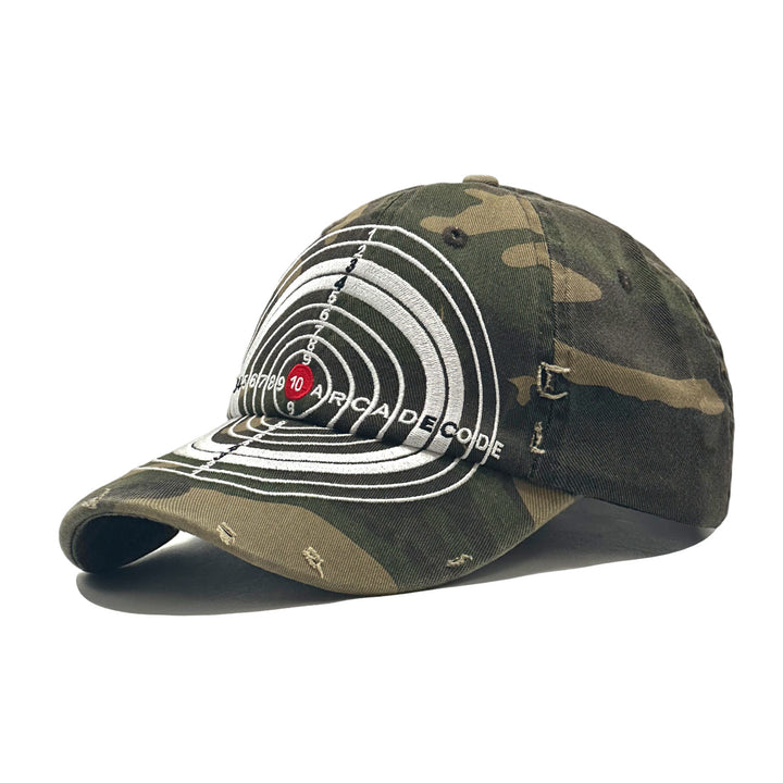 Dame Camouflage Caps med brodert design Skanto