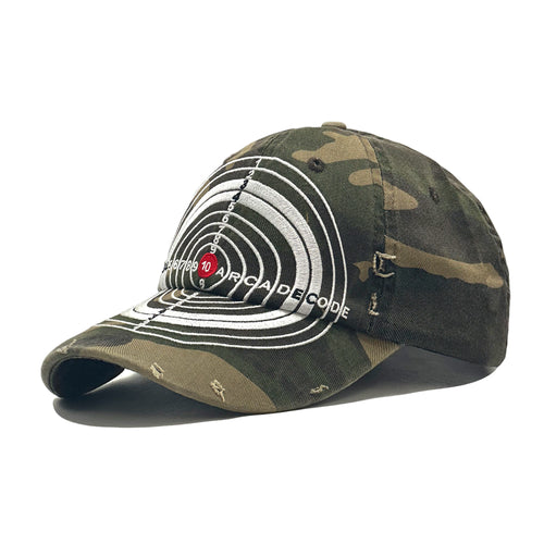 Dame Camouflage Caps med brodert design Skanto