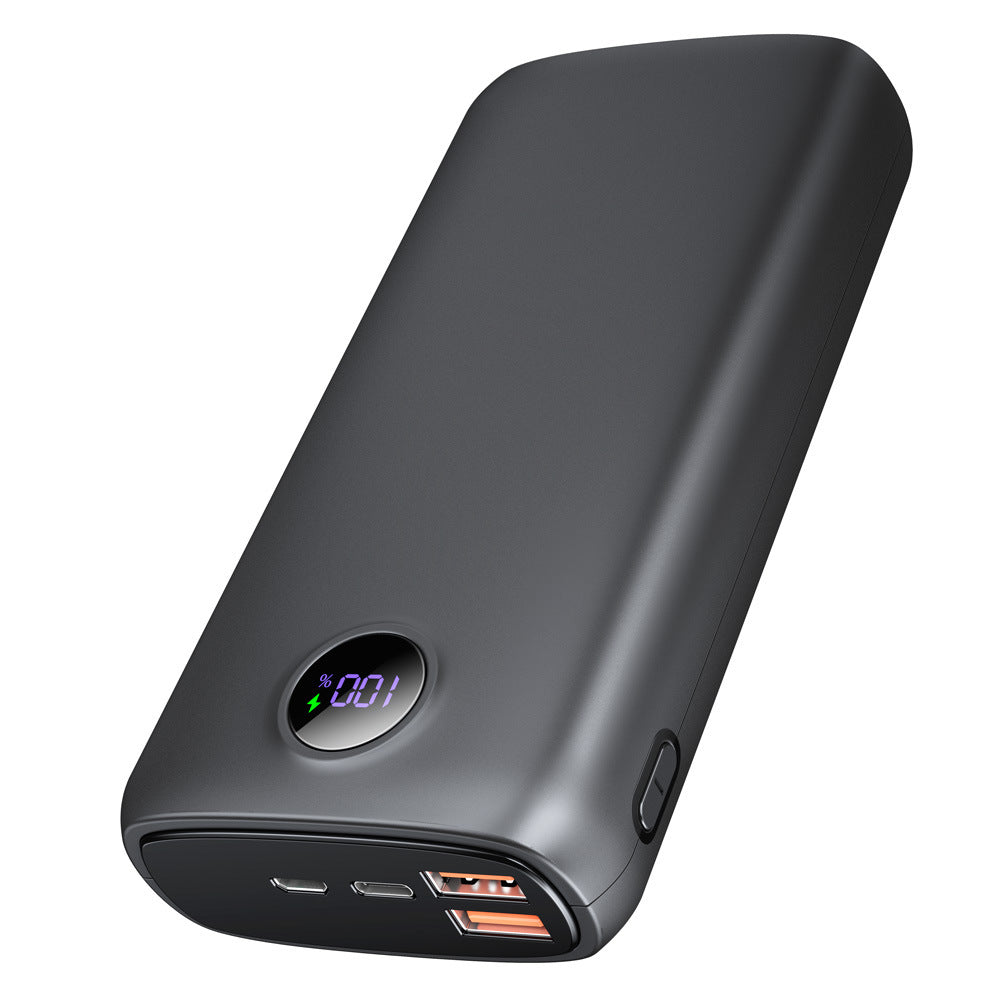Powerbank med LCD-skjerm og hurtigladefunksjon Skanto