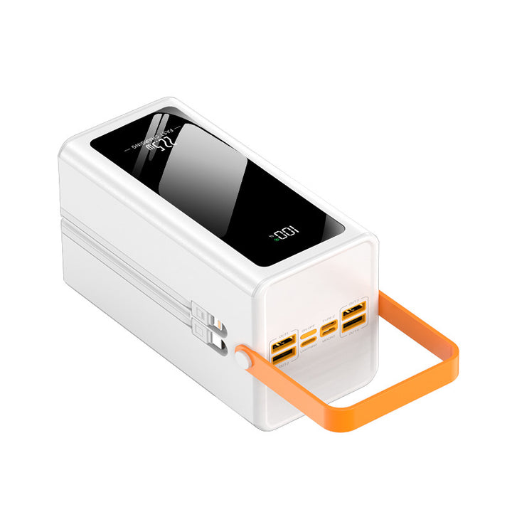 bærbar høyhastighets powerbank med skjerm Skanto