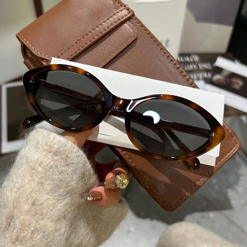 Dame Cat-Eye solbriller med stilig design og beskyttende UV-filter Skanto