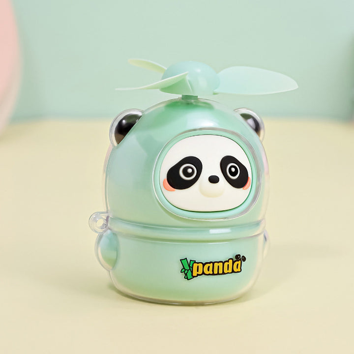 Dame praktisk mini-viftekraft i søtt panda-design Skanto