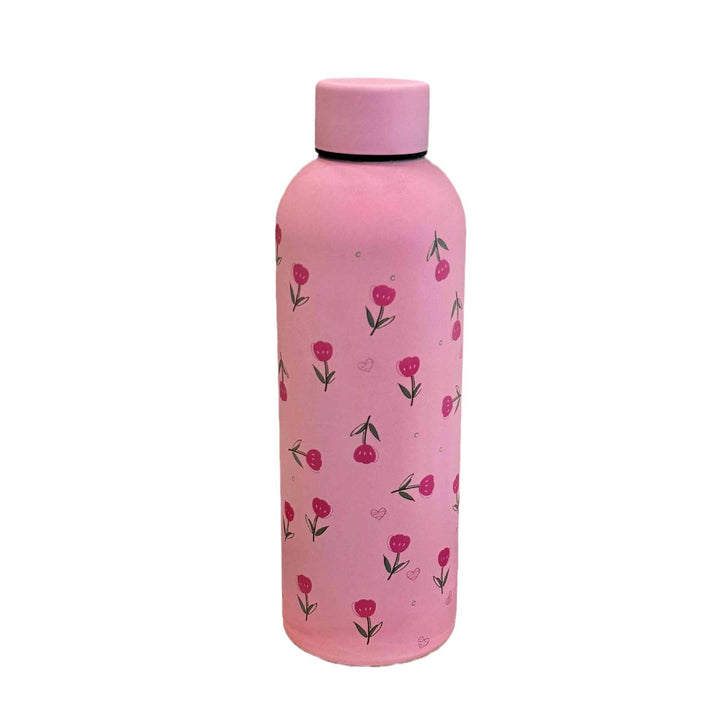 Damen Isoliertrinkflasche mit elegantem Blumendesign Skanto