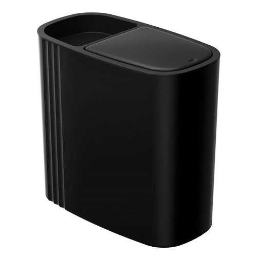 Kvinnelig elegant og funksjonell frokostbolle beholder med smart lokk Skanto