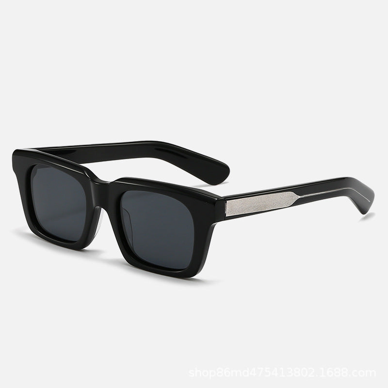 Dame kvadratisk solbrille med klar fargegradient og UV-beskyttelse Skanto