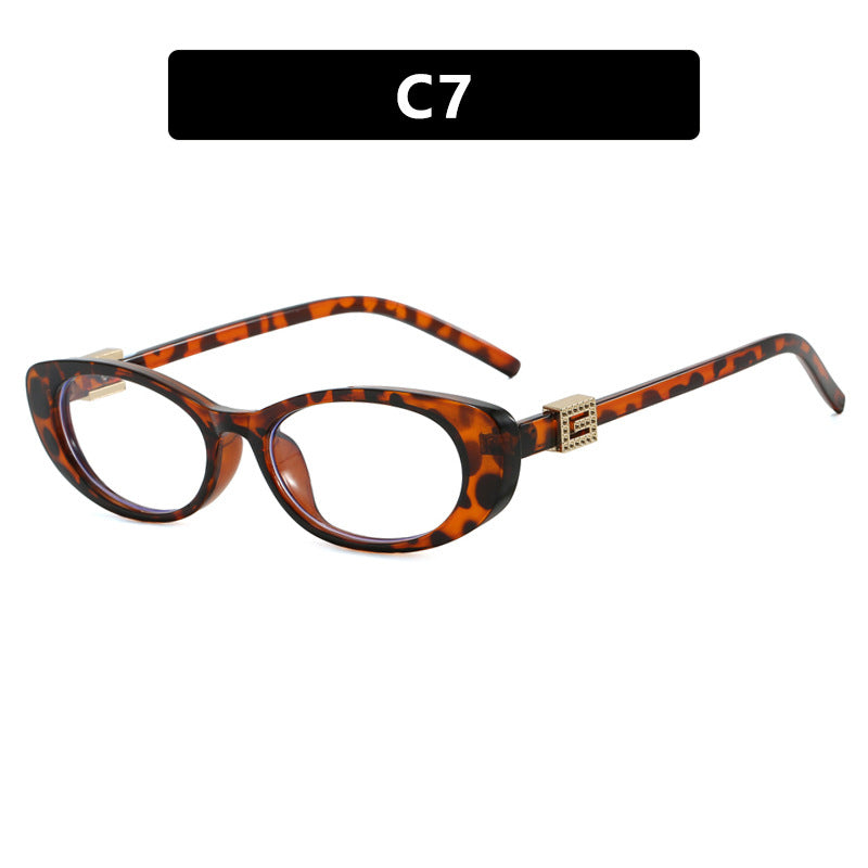Dame elegant Cat-Eye solbriller med fine aksenter Skanto