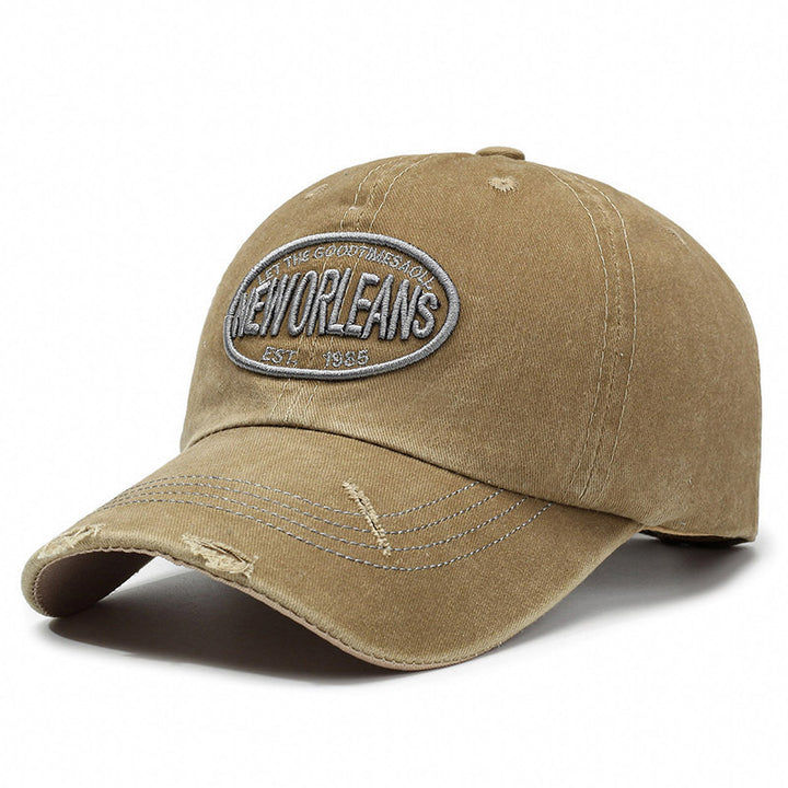 Kvinners slitt bomull baseball cap Skanto 1784083760