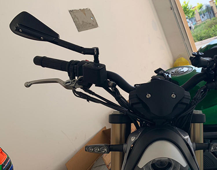 Justerbare Sport Motorsykkel Speil Baksete Skanto