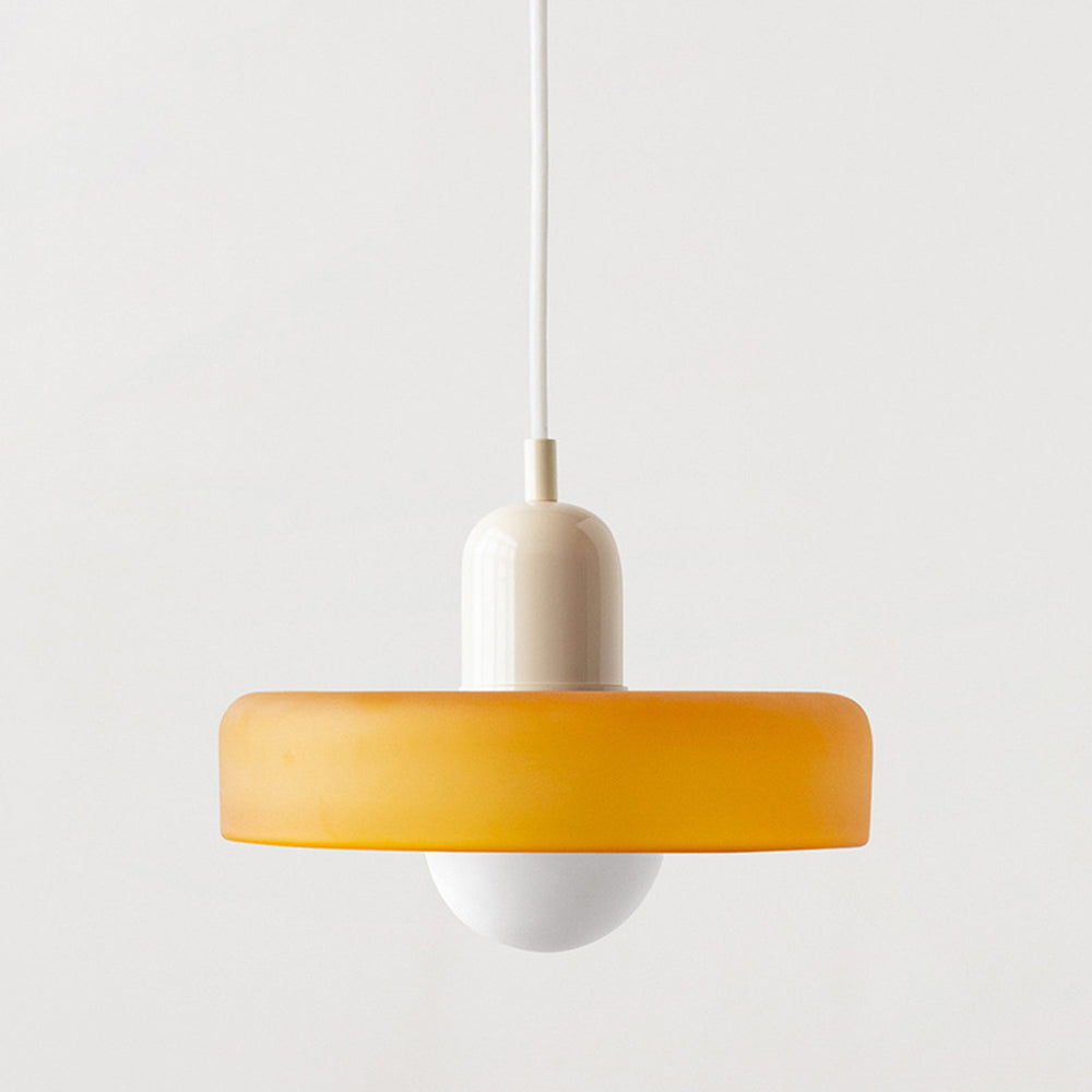 Fargerik Bauhaus-Stil Pendellampe - StiloGlas | Skanto
