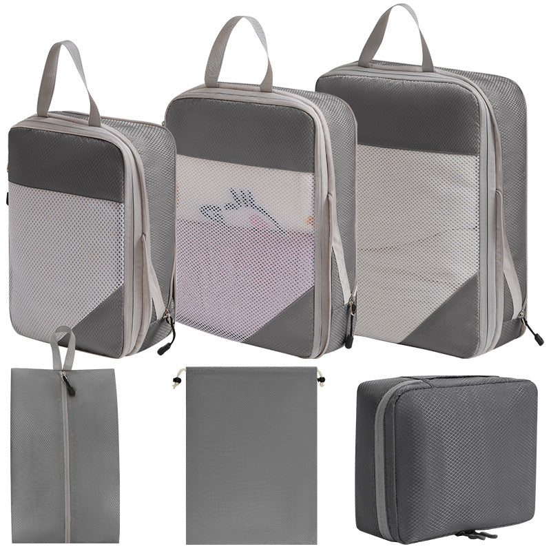 Reise kompresjons-pakkekuber-sett Skanto
