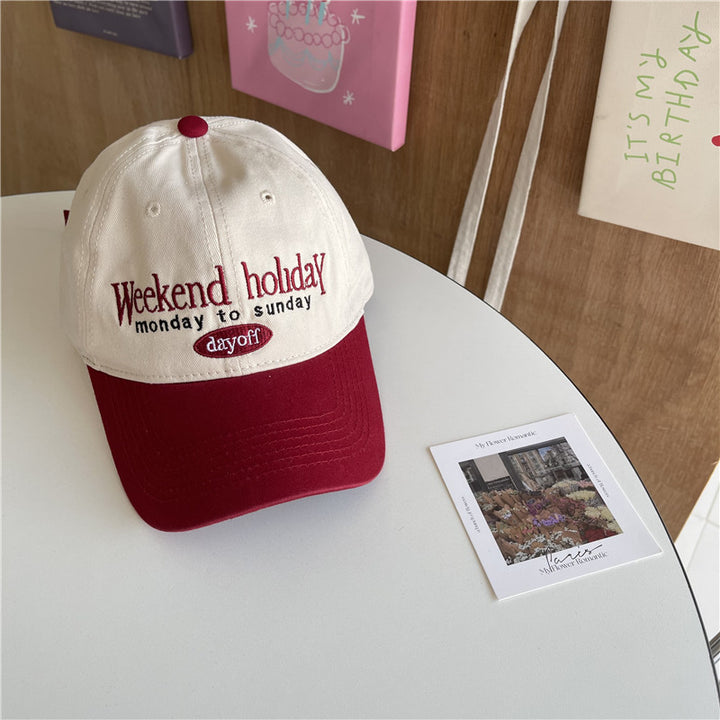 Kvinnenes broderte casual caps Skanto 1783922809