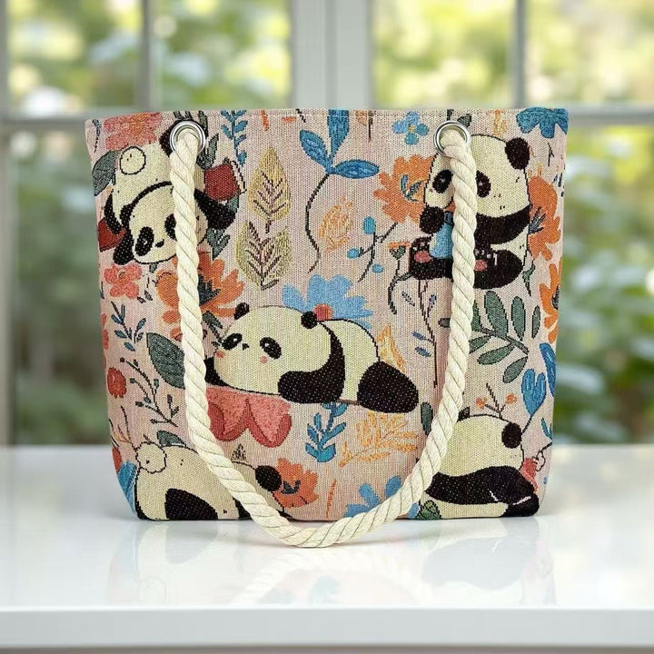 Trendete Kunstnerisk Bomullsbag Skanto