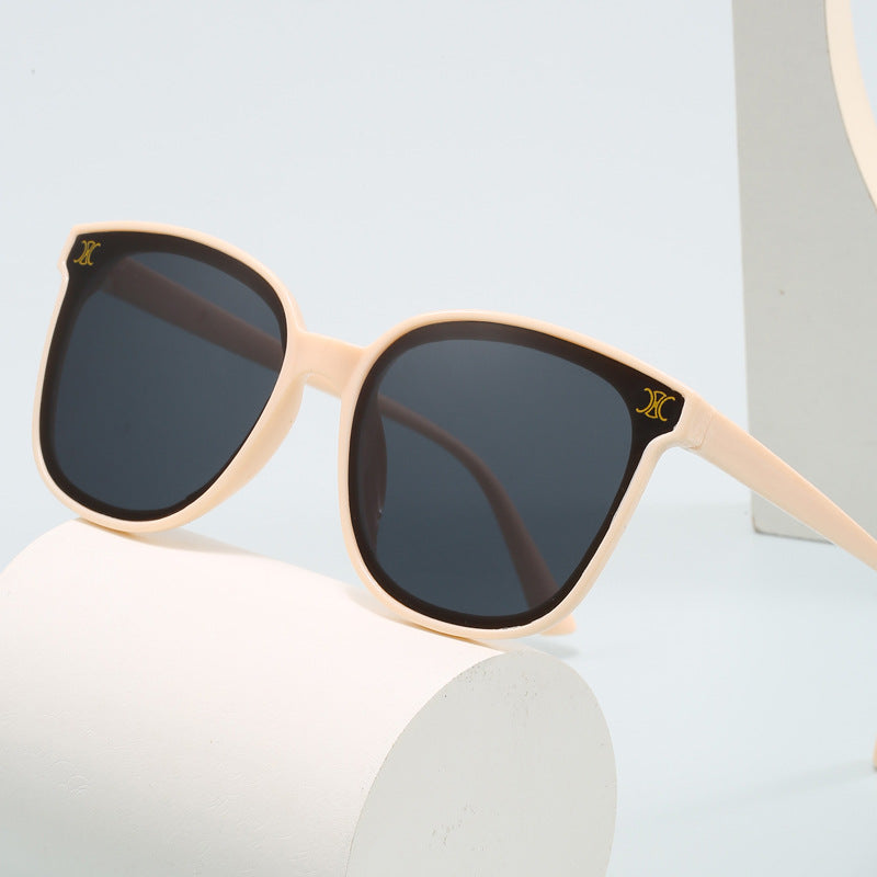 Dame Modische oversized solbrille med høy UV-beskyttelse Skanto