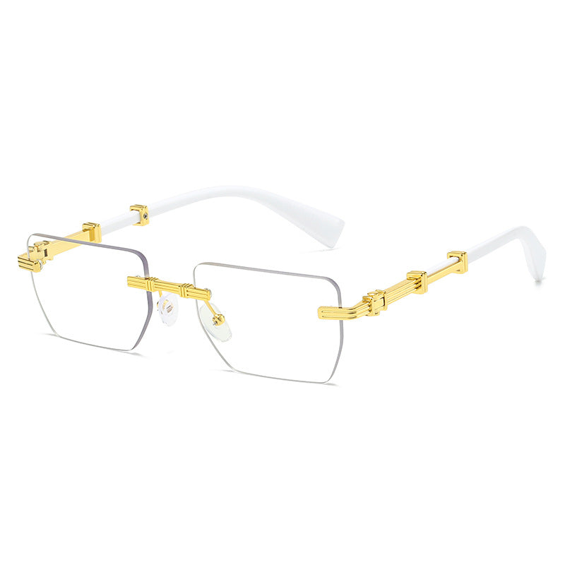 Dame Geometrisk Solbrille Skanto
