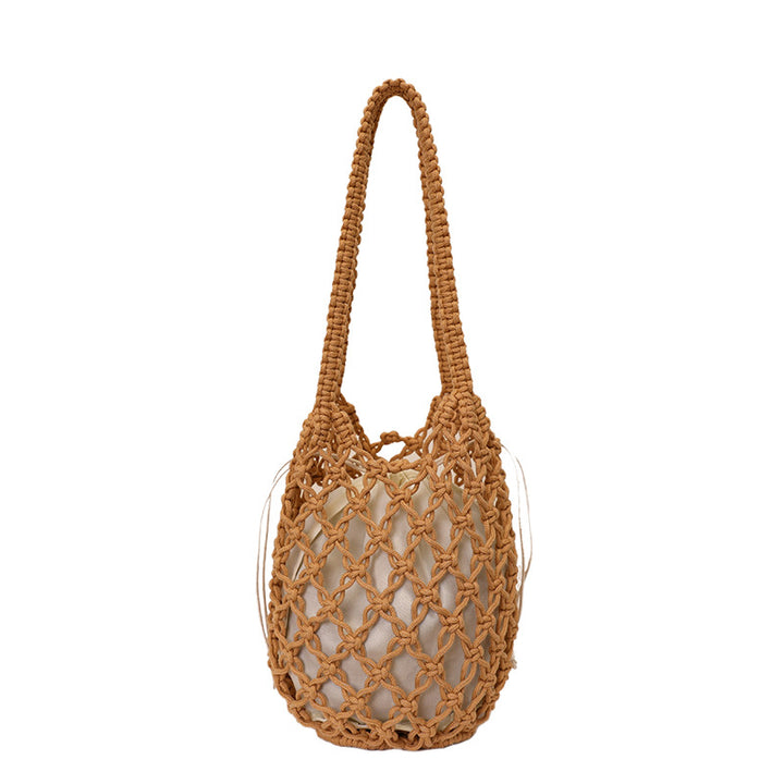Stilig Makramee Tote Bag Skanto