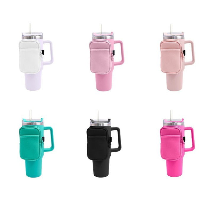 Unisex koppholder med praktisk lomme Skanto