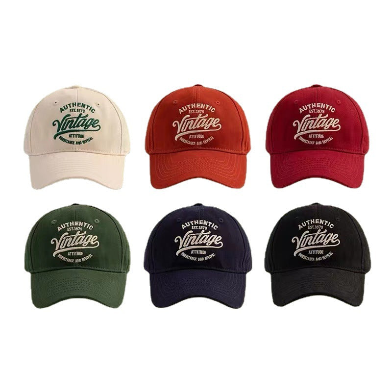 Men's Vintage-Inspired Cotton Baseball Cap Skanto