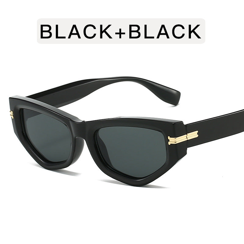 Damer trendy Cat-Eye solbriller Skanto
