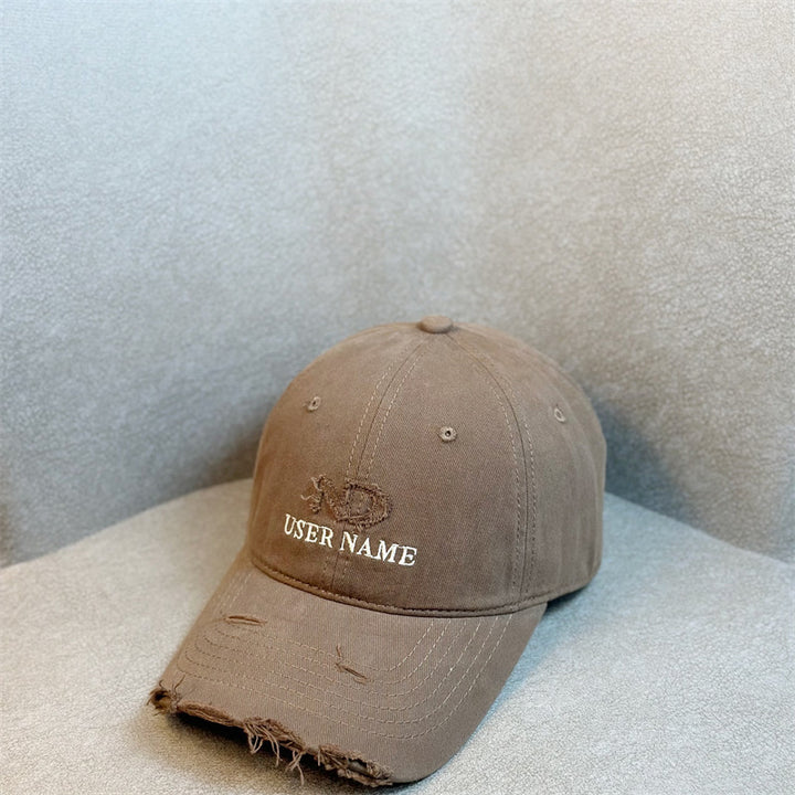 Kvinne Slitt Fritid Justerbar Baseball Cap Skanto