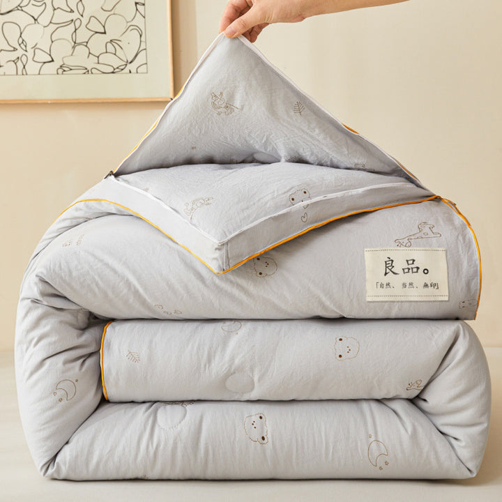 Damer Fluffy Barnepledd med dyremotiver Skanto