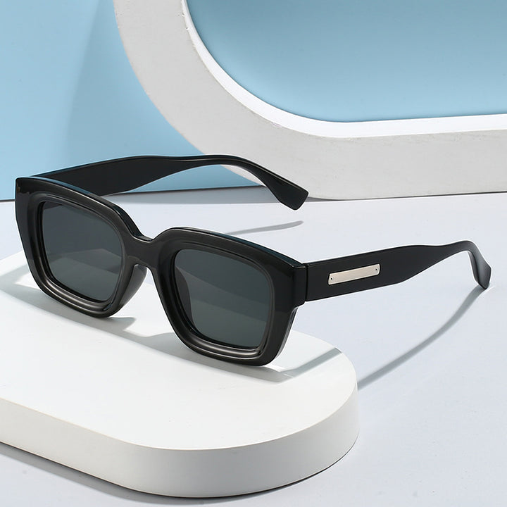Damer oversized firkantet solbrille Skanto