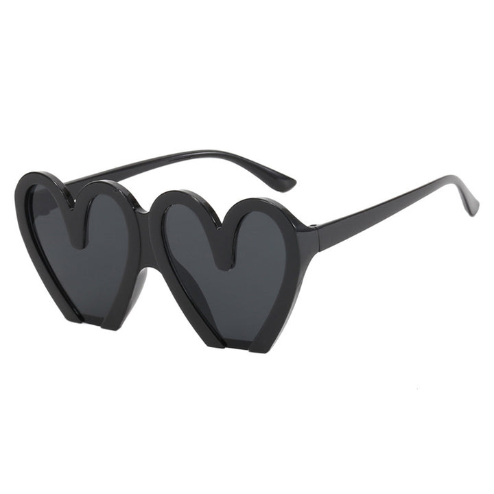 Dame hjerteformet solbrille Skanto 1780928954