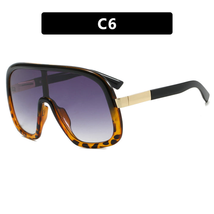 Dame oversized solbriller i elegant retro-design Skanto