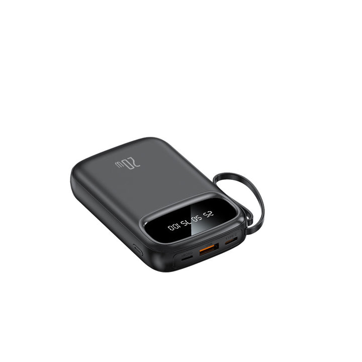 Høyytelses powerbank med integrert ladeadapter Skanto