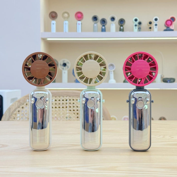 Unisex Bærbar Håndvifte med kraftig batteri og kompakt design Skanto