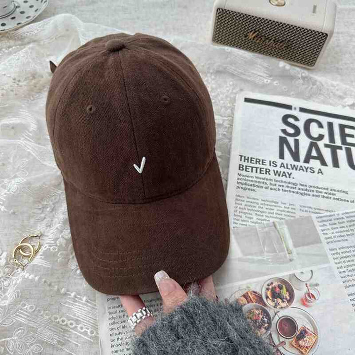 Kvinne Casual Denim Baseball Caps Skanto