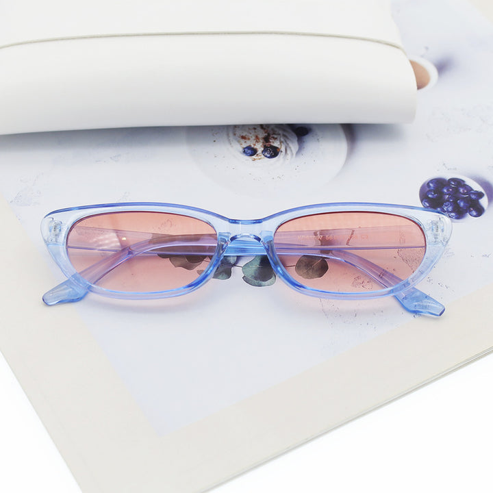 Dame Cat-Eye solbriller med eksklusiv design Skanto