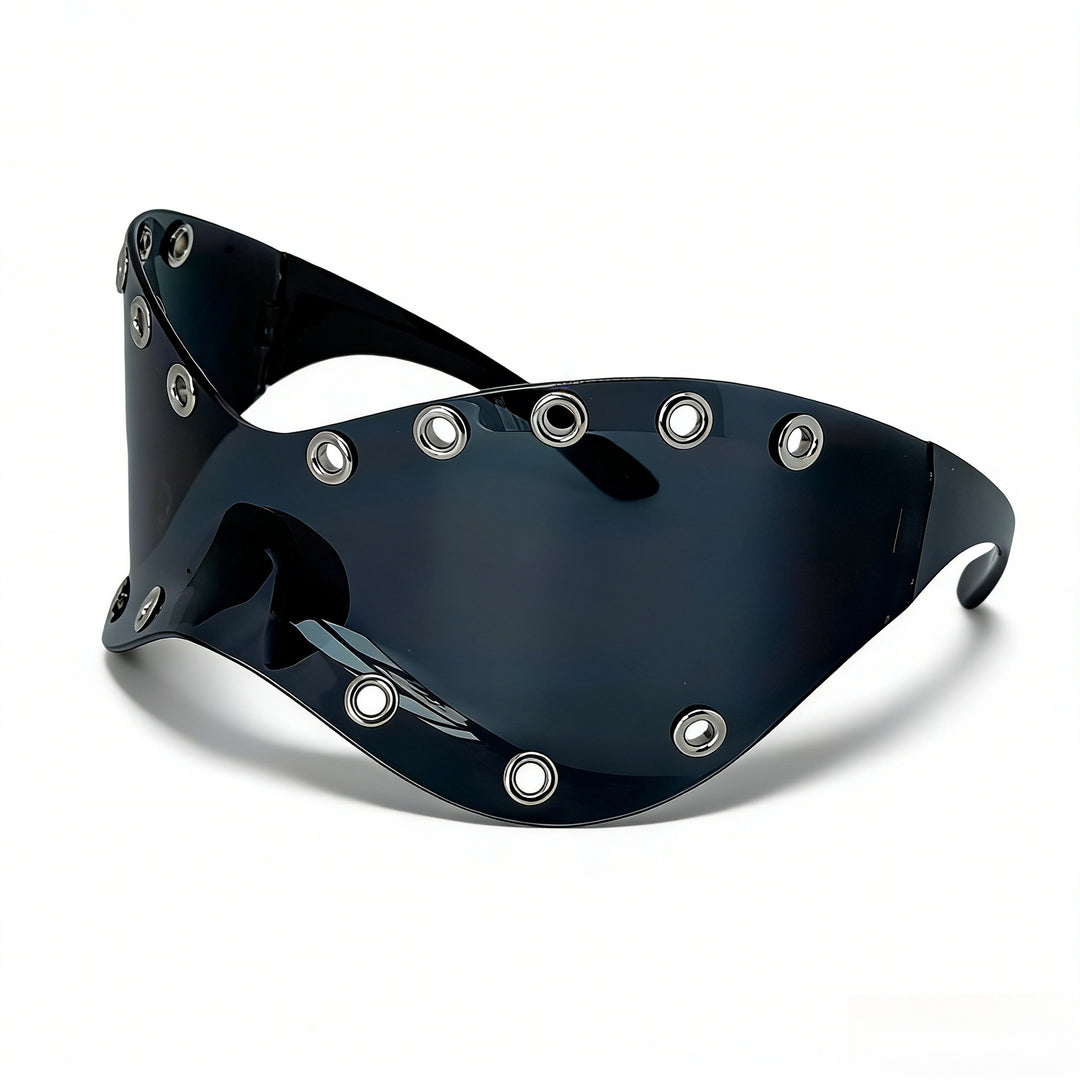 Damer Sporty Designer-solbriller med innovative metalakenter Skanto