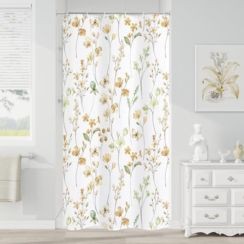 Blomstertrykk dusjkappe Skanto