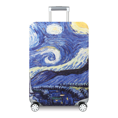 Dame koffer med unikt kunstdesign Skanto