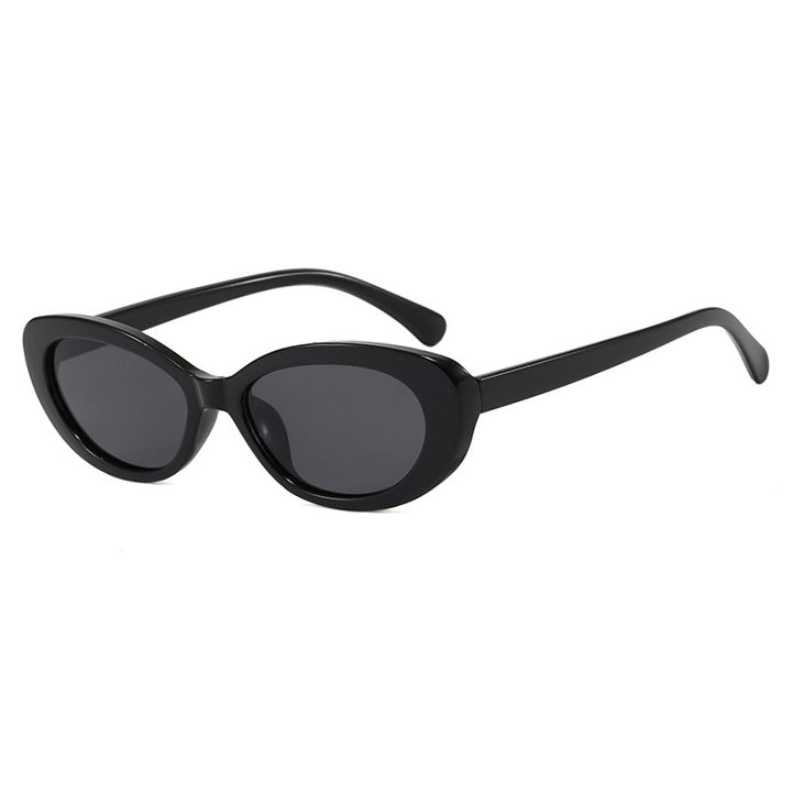 Dame moter Cat-Eye solbriller med UV-beskyttelse og elegant ramme Skanto