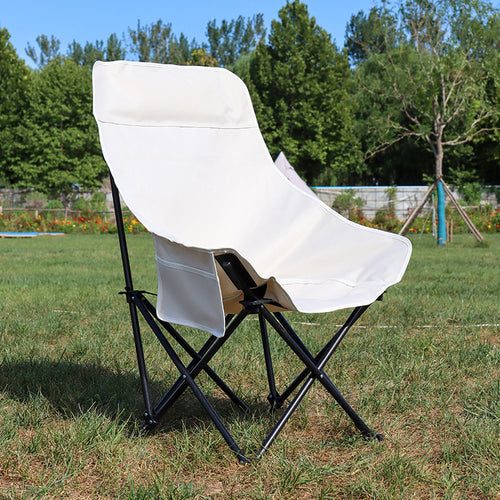 Behagelig Campingstol Med Ergonomisk Ryggstøtte Skanto