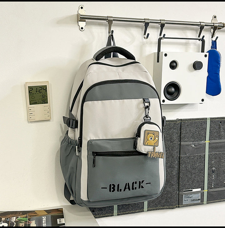 Multi-compartments fritidsreiseskole ryggsekk