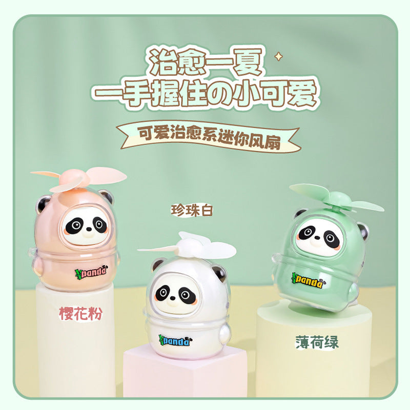 Dame interaktiv Mini-Ventilator med Panda-design Skanto