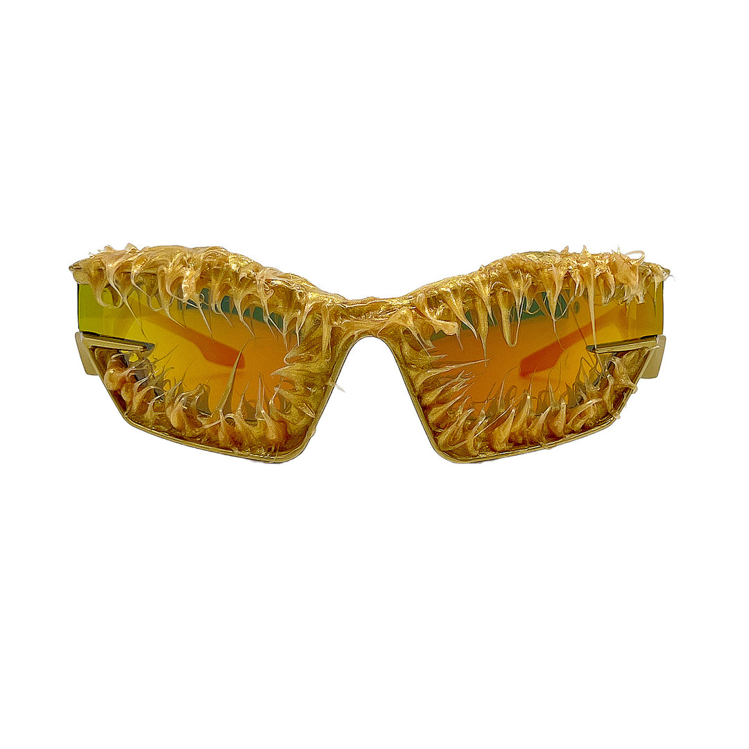 Dame futuristisk sports solbrille Skanto