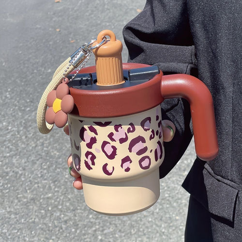 Damen Isolierbecher mit kreativem Handgriff und tierischem Design Skanto