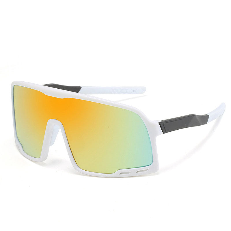 Dame Sportslig Høyytelses Solbrille med aerodynamisk Design og polariserte Linser Skanto