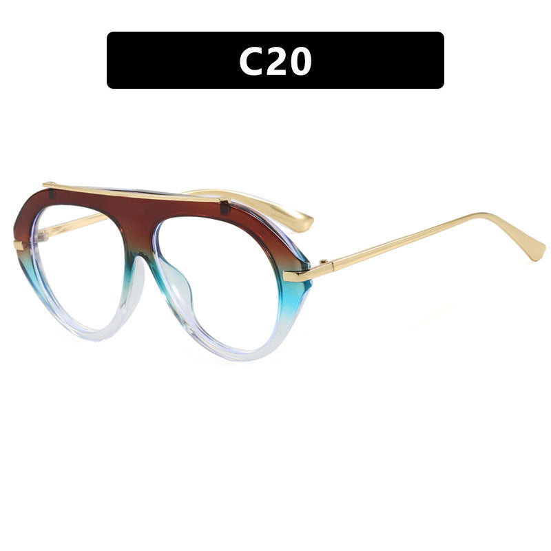 Dame solbrille i elegant heksagon-design Skanto