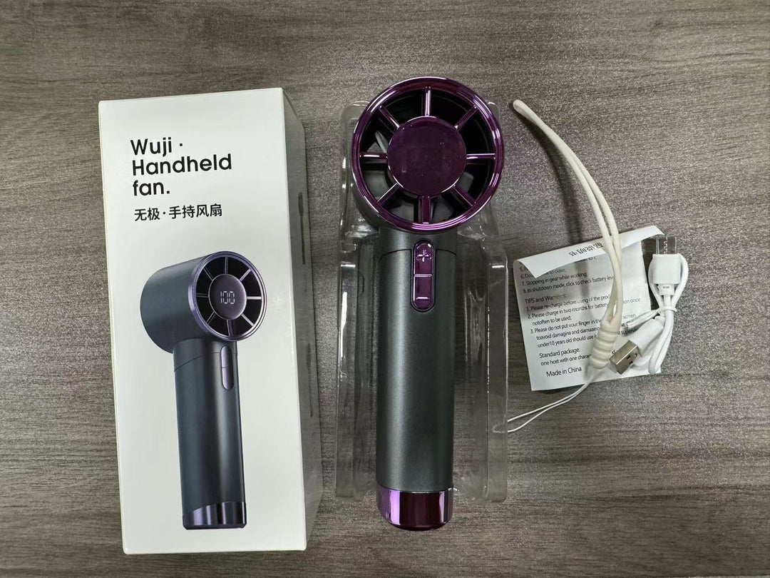 Dame Portable Mini Vifte med USB Lading og Variabel Hastighetskontroll Skanto